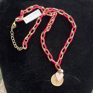 Tess and Tricia / Tess + Tricia Pink Ellie Necklace NWT